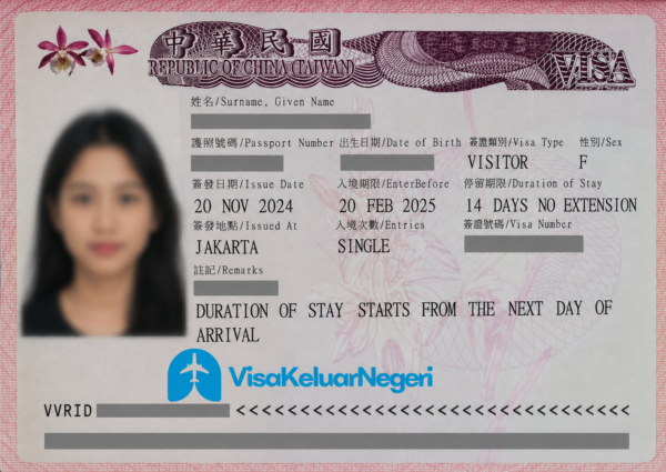 Layanan pengurusan visa ke Taiwan 2026 cepat dan mudah